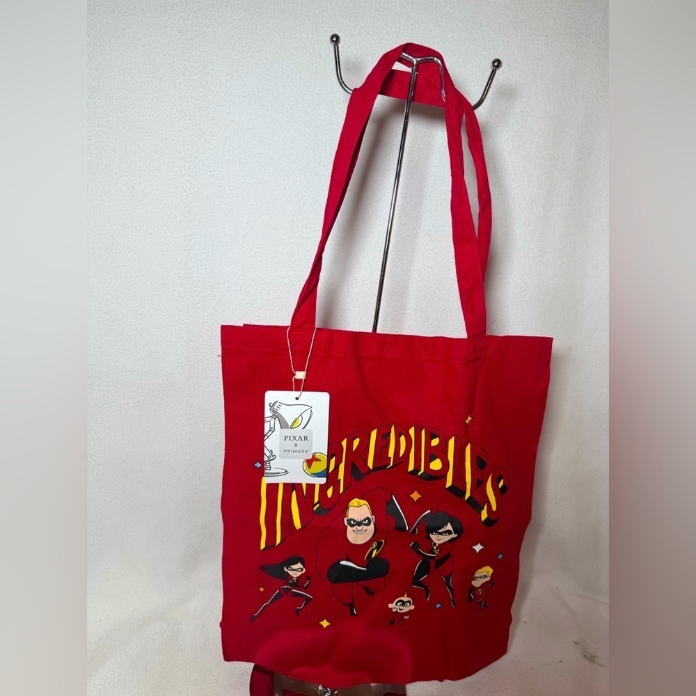 Pixar Red Incredibles Tote Bag.